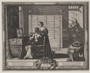 Sight, c.1635-38 by Abraham Bosse