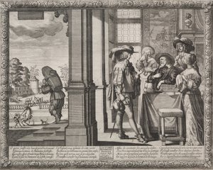 The Prodigal Son by Abraham Bosse