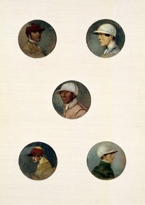 Studies of Jockeys by Abraham Cooper