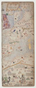 Catalan Atlas, Sheet 6 by Abraham Cresques
