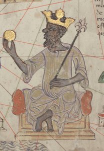 Catalan Atlas, Sheet 6 (detail) by Abraham Cresques
