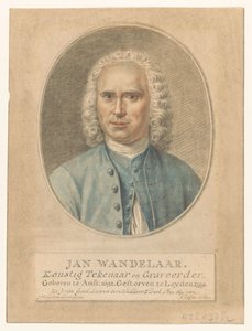 Portrait of Jan Wandelaar by Abraham Delfos