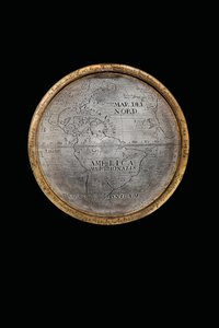Two Exceptional Terrestrial and Celestial Globes, Supported by Hercules and Atlas, Augsburg, 1697-99 by Abraham Drentwett