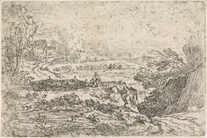 Landscape with Sheep