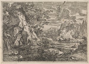 Road Through a Rock (Arcadian Landscapes)