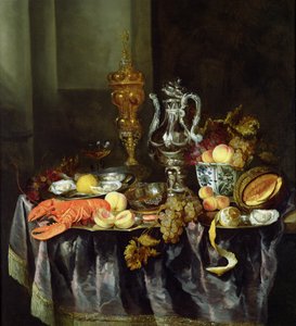 Still Life with Fruit and Shellfish