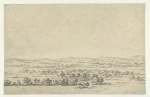 River Landscape with a Tower in the Distance