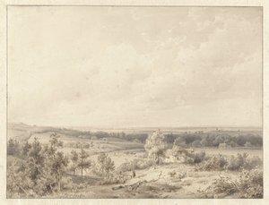 View Towards Alkmaar from the Dune at Schoorl
