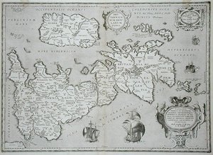 Map of Britain and Ireland