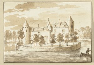 House in Baarsdorp on Zuid-Beveland by Abraham Rademaker