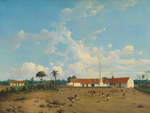 The Kemanglen Sugar Factory near Tegal, Java by Abraham Salm