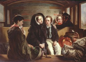Second Class - The Parting by Abraham Solomon