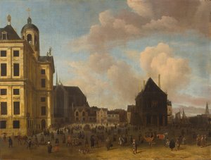 The Dam by Abraham Storck