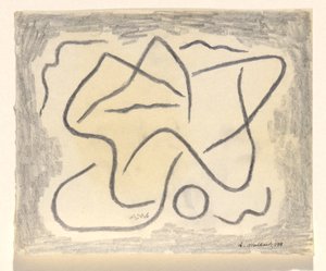 Rhythmic Lines: Abstraction by Abraham Walkowitz