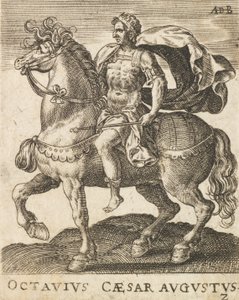 Octavius Caesar Augustus (from Twelve Caesars on Horseback)