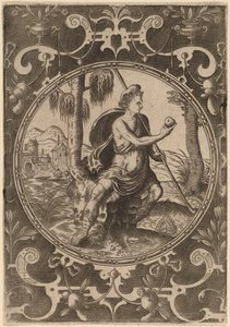 Paris with the Apple by Abraham de Bruyn