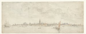 View of Vlissingen by Abraham de Verwer