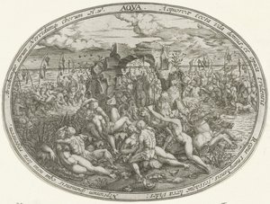 Neptune with Nereids and Tritons: The Element Water (series title: The Four Elements)
