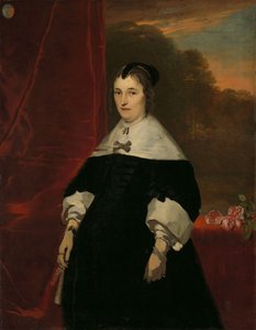 Machteld Bas (d 1681). Wife of Abraham de Visscher