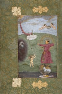 Emperor Jahangir Triumphing Over Poverty by Abul Hasan