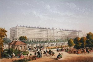 Hyde Park Gardens by Achille Louis Martinet