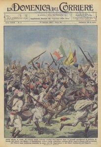 Addis Ababa in Celebration by Achille Beltrame