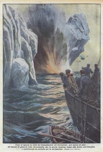 How the transatlantic route is swept by Achille Beltrame