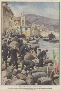 After Liberation, Civil Provisions by Achille Beltrame