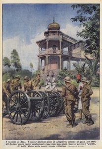 The Cannons of Adwa by Achille Beltrame