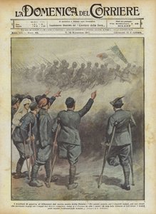 The War Mutilated to the Defenders of the Sacred Soil of the Homeland by Achille Beltrame