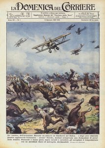 The Charge of the Aviation by Achille Beltrame