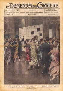 The Passion for Crossword Puzzles by Achille Beltrame