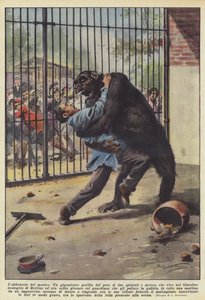 The Embrace of the Monster by Achille Beltrame