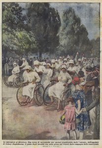 The Nurses Have Fun by Achille Beltrame