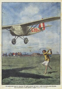 The Novelties of Sport in America by Achille Beltrame
