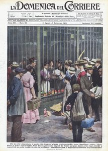 Due to the Food Crisis, Many Tumultuous Scenes Have Occurred in French Cities by Achille Beltrame