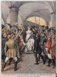 Performance of the opera Germania at the Teatro alla Scala in Milan in 1902