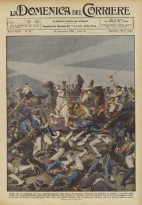 Before the Start, for a German Film, a Charge of Knights from the Time of Frederick