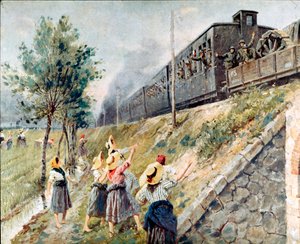 The Passage of the Italian Military Train