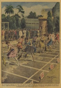 A competition for housewives was held in Los Angeles, with great success