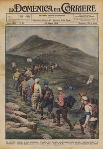 A Peaceful Assault on a Mountain by Achille Beltrame