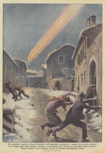A Luminous Projectile by Achille Beltrame