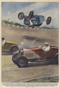 A Dangerous Acrobatics? A Death Leap? by Achille Beltrame