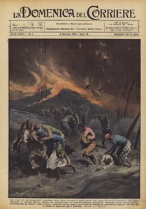 One of the Most Formidable Cataclysms in History Devastates a Region by Achille Beltrame