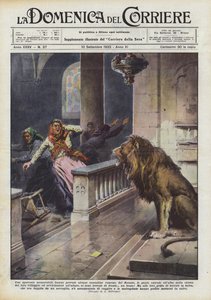 A Memorable Fright Experienced by Some Romanian Peasant Women from Banat by Achille Beltrame