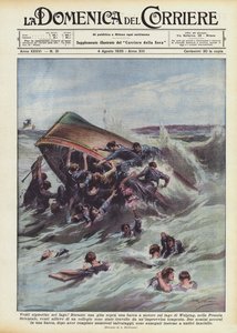 Twenty Young Ladies in the Lake! by Achille Beltrame