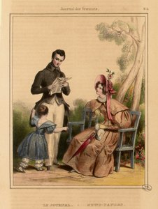 Fashionable Gallery: The Journal by Achille Devéria