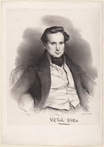 Victor Hugo by Achille Devéria