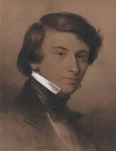 Portrait of Alfred-Victor, Comte de Vigny 1797-1863, ca 1825