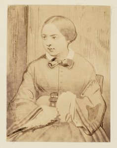 Portrait of a Young Lady, Probably Cécile Devéria by Achille Devéria